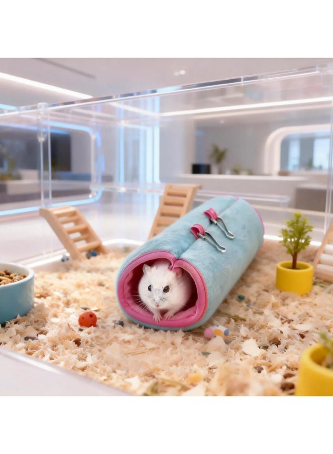  إكس إف إكسينغفو حمّام حيوانات، سرير ناعم، بيت حيوانات أليفة صغير، بيت معلق قفصعشش للهامستر والفأر والقنفذ للنوم واللعب - Image 2