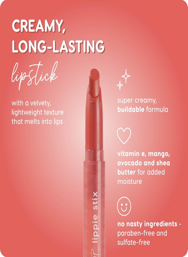 كالر بوب أحمر شفاه ColourPop Lippie Stix - أحمر شفاه مطفي يدوم طويلاً، مُصمم بفيتامين E وزبدة الشيا لترطيب يدوم طوال اليوم - أحمر شفاه بلون مرجاني ترابي غني بالأصباغ - خالٍ من البارابين والكبريتات - توبانجا (0.4 أونصة) - Image 5