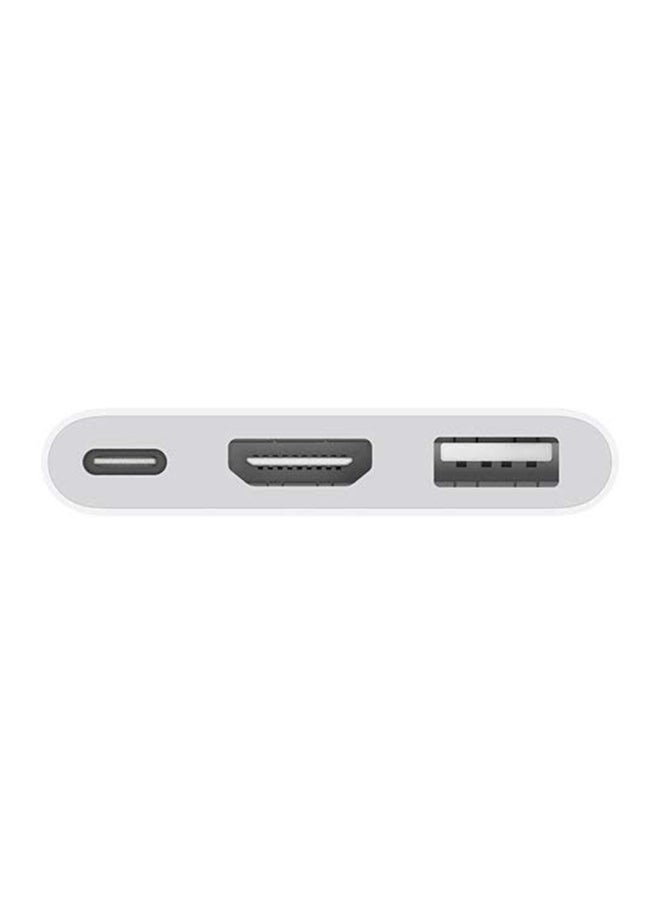 USB-C Digital AV Multiport Adapter White - Image 2