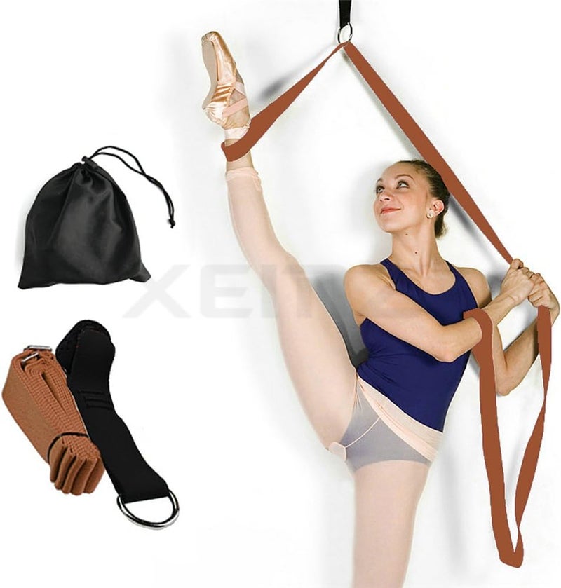 comfrt Leg Stretch Band - Door Flexibility Trainer, Improve Leg Stretching Foot Stretcher Band, Perfect Home Equipment for Ballet Dance, Taekwondo Exercise, Gymnastic Training Stretching Strap - Image 1