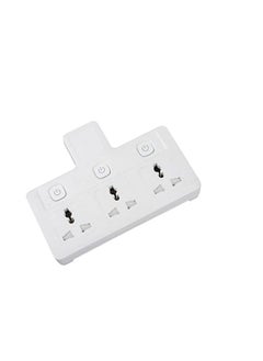 TYCOM Power Adapter Multi Plug Extension Extender Wall Charger Socket 3 Way Multiple Electrical Outlet Adaptor Charging Station for Home Office (3 Way)  - Image 2