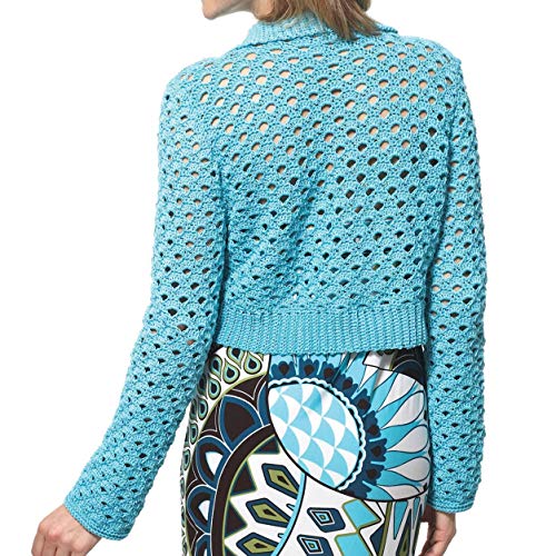 Patons Grace Yarn, 1.75 oz, Aquifer, 1 Ball - Image 3