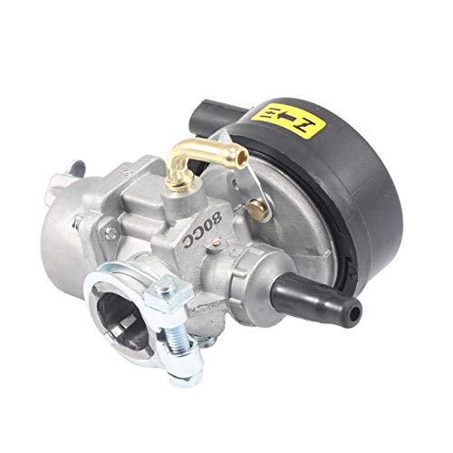 JRL 49cc 60cc 66cc 80cc Carburetor 2 Stroke Engine Motorized Bicycle Bike Carb … (silver) - Image 5
