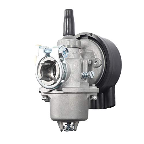 JRL 49cc 60cc 66cc 80cc Carburetor 2 Stroke Engine Motorized Bicycle Bike Carb … (silver) - Image 1