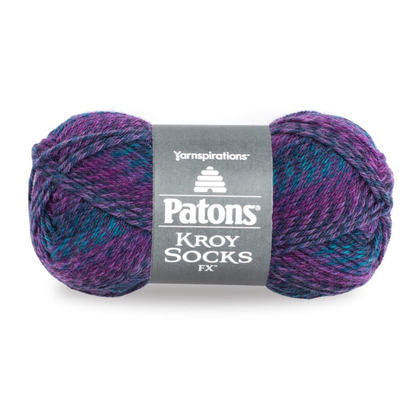 Spinrite 24345757330 Kroy Socks FX Yarn Celestial Colors