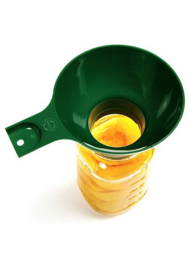 Norpro Norpro Wide Mouth Plastic Funnel, Green  - Image 2