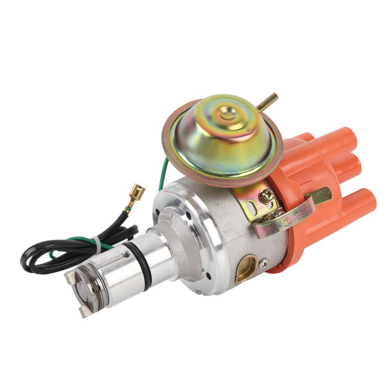Ignition Distributor 113905205AN Electronic Ignition Distributor with Rotor Cap - Rugged Metal Construction 0231170034 for Camper T2 BAY 1968-1979 - Image 2