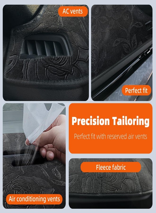 KEYOOG Dashboard Cover Dash Mat Fit for 2006-2001 Le-xus LS430 (for Left Hand Drive),Car Dash Board Mat Anti-Glare Carpet,Non-Slip Pad Sunshield Protector (Flannel) - Image 5