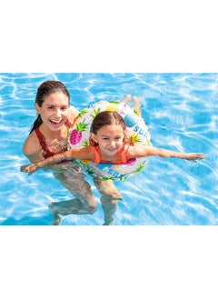 INTEX 59230NP-Lively Print Inflatable Swim Ring 51cm/20", Pineapple  - Image 3