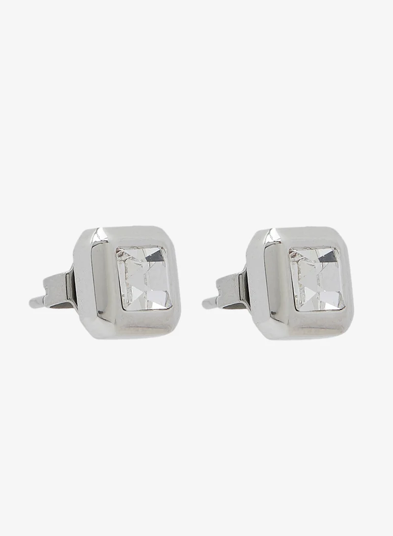 Guess 7Mm Crystal Cube Studs