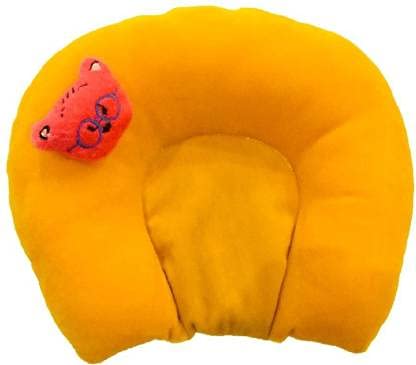 Chinmay Kids New Born Baby Soft Head Pillow with Mustard Seed, 0-3 Years Age Group, Pack of 2 (Blue- Yellow) - Image 2