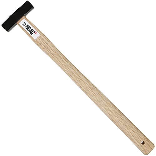 KAKURI Mini Hammer for Crafts and Hobby Lightweight 35 oz Japanese GENNO Precision Small Hammer Tool Double Face Octagonal Head Wood Handle Made in JAPAN - Image 1