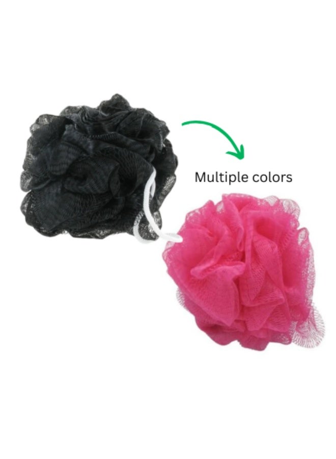 Spherical Foam Bath Loofah Multiple colors