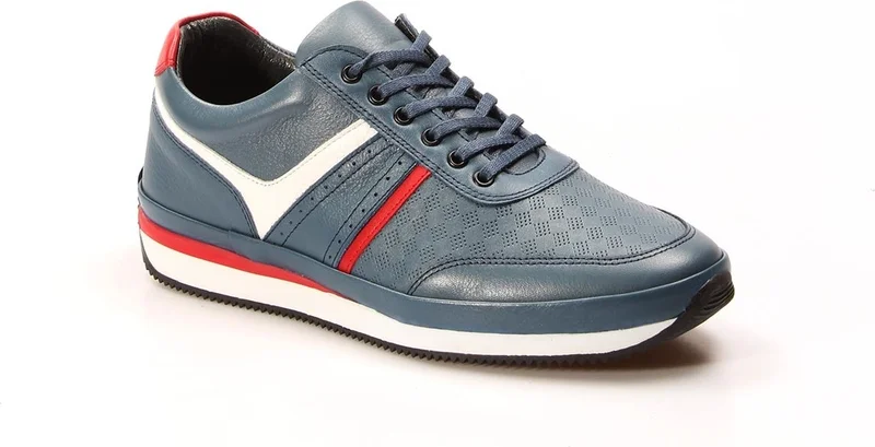 فاست ستيب Unisex Casual Walking Sneaker Comfortable Sports Lightweight Shoes Denim Blue 856ma1795