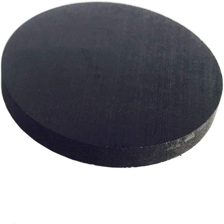 OTOOLWORLD 99.9% Purity Graphite Ingot Block EDM Graphite Plate Milling Surface (40MMx5MM) - Image 1