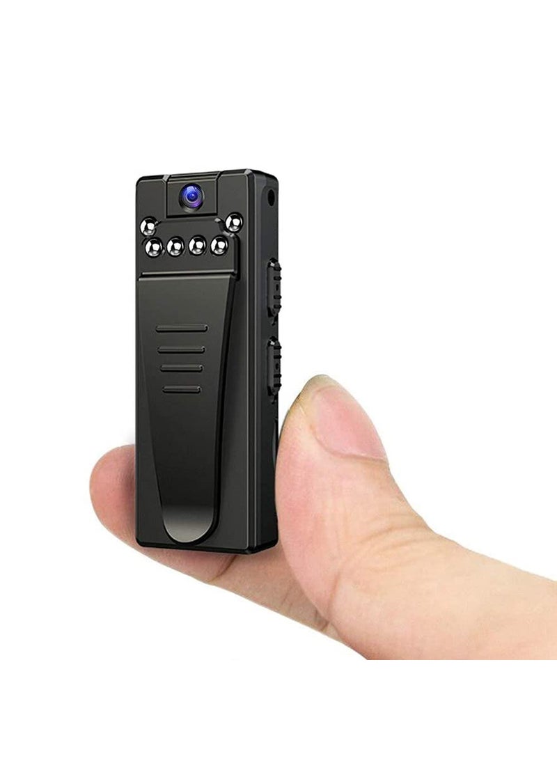 TECHNOVIEW TECHNOVIEW Portable Small VideoAudio Micro Pocket DVR with 6 IR Cop Camera Night Vision Full HD 1080p with Pocket Clips Wearable Body Camera Recorder Indoor Outdoor  - Image 1