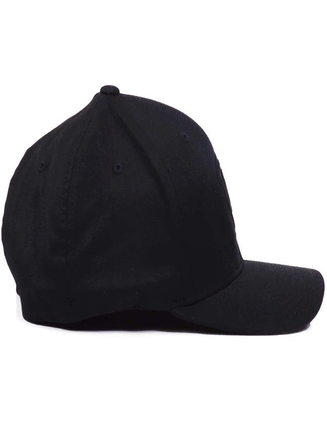 ARIAT Men's Black Flexfit Shield Logo Cap - Image 3
