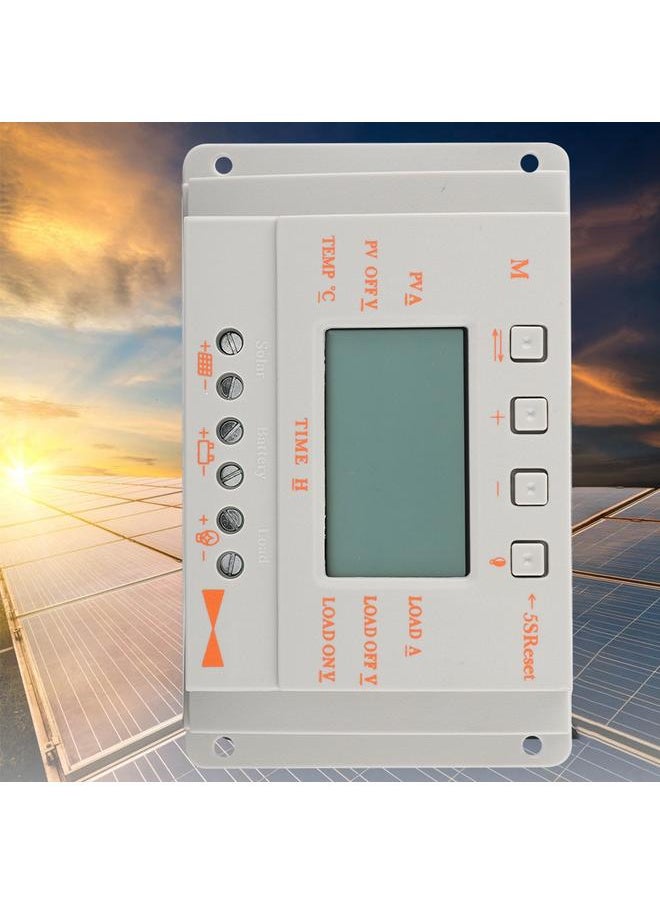 Thoraya - 12V Intelligent Solar Charge Controller MPPT Solar Charging Regulator with LCD Display(20A) - Image 1