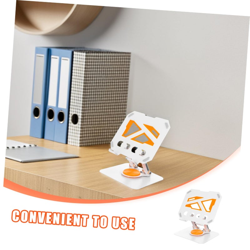 Foldable Tablet Stand Adjustable Phone Holder with Nonslip Base for Streaming Office and Entertainment - Image 4