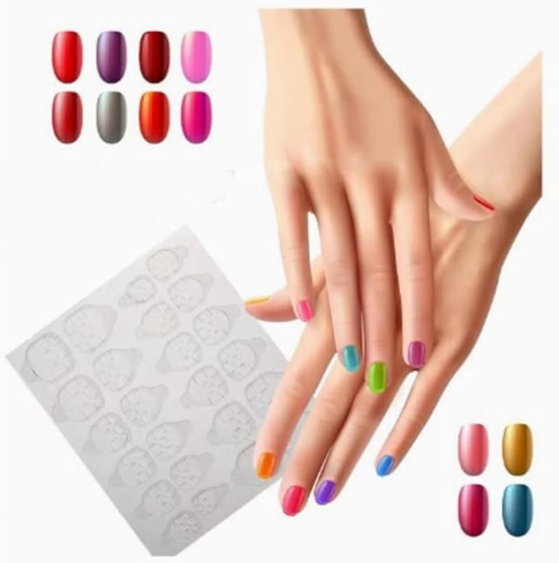 Double Face Beauty Deluxe Nail Glue Set 240 Pieces