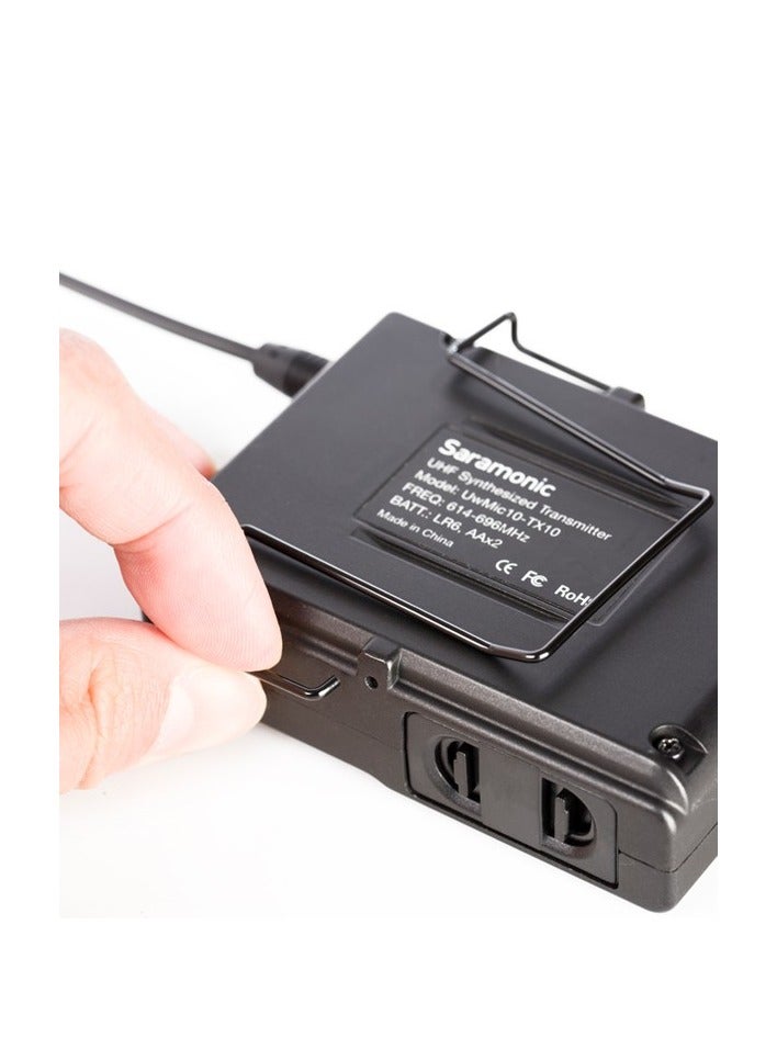 سارامونيك SR-UM10-MC2 Replacement Belt Clip for Wireless Mic Systems {2-Pack}  - Image 5