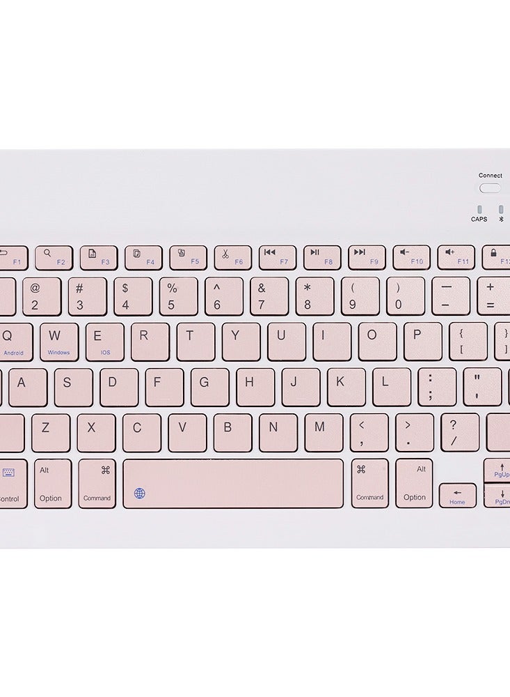 Universal Wireless BT Keyboard Three System Rechargeable Mobilephone Tablet  - Image 1