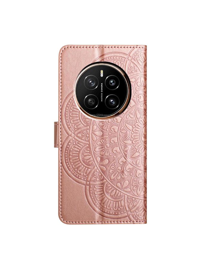 Zaboon Case For Honor Magic7 Pro Flower Embossed Leather Phone Case - Image 4