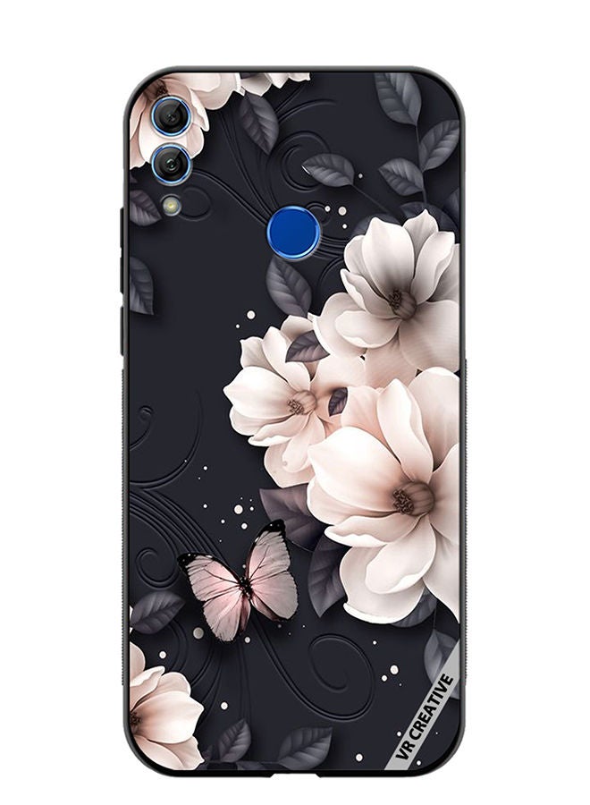 Protective Case Cover For Honor 10 Lite Flower Design Multicolour