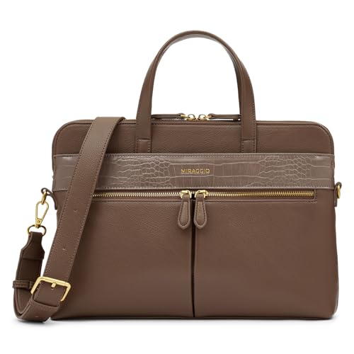 Miraggio Reese Laptop Bag | Unisex Laptop Bags With Adjustable & Detachable Strap | Fits Up to 14 Inches Laptop - Image 1