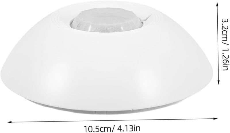 PartyKindom 12V Ceiling Motion Alarm Sensor High Sensitivity for Home Factory Easy Install Portable Door Alarm - Image 3