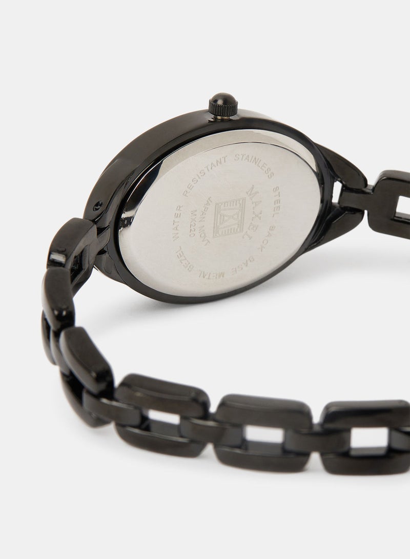 Maxel Women's Embellished Wrist Watch MX71 - Image 4