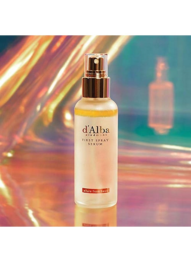 دالبا پيدمونت مصل رذاذ D'Alba Piedmont [الأصلي] D'Alba Piedmont White Truffle Mist Spray Serum فائق المرونة مضاد للشيخوخة وترطيب عميق للوجه للنساء مصل رذاذ إيطالي مضاد للتجاعيد (مصل ضباب)  - Image 5