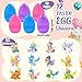 Celltestria 12Pcs Prefilled Easter Eggs with Unicorn Building Blocks for Kids Easter Animals Buildings for Egg Hunt Basket Stuffers Easter Unicorn Toys for Boy Girl Party Favors Classroom Prizes - Image 4