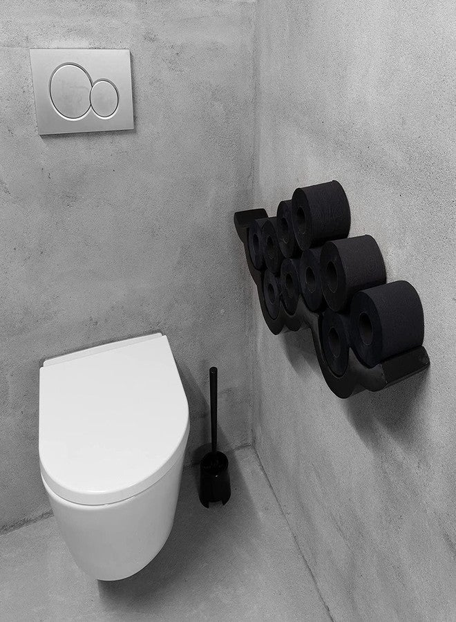 Renova Toilet Roll - Black, 6 Count (Pack of 1) - Image 4