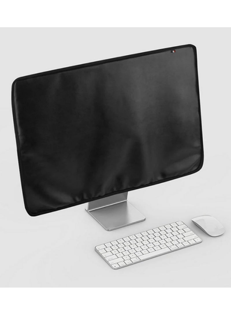 1pcs PU Leather Cover for 24 Inch IMAC Display Dust Cover Pu Back Pocket for Magic Keyboard and Mouse Computer Dust Cover - Image 3