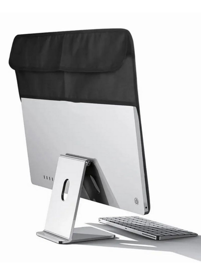 1pcs PU Leather Cover for 24 Inch IMAC Display Dust Cover Pu Back Pocket for Magic Keyboard and Mouse Computer Dust Cover - Image 5