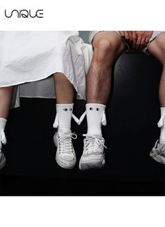 Unique Socks, Holding Hands Couple Socks Magnetically Attract the Same Type of Tube Cotton Socks Men and Women Trend Personality, Couple Socks  - Image 4