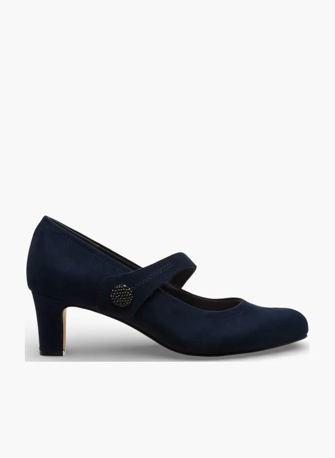 لو كونفورت Women Block Heel Mary Jane Shoes
