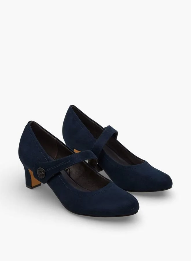 لو كونفورت Women Block Heel Mary Jane Shoes