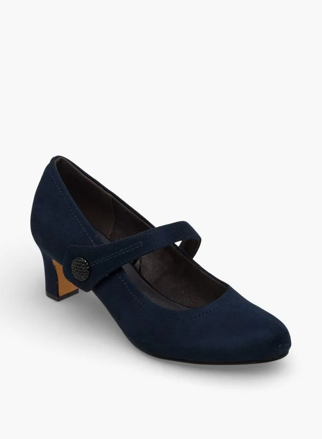 لو كونفورت Women Block Heel Mary Jane Shoes