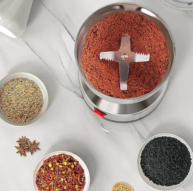 Home electric grinder for grinding different types of grains, nuts, beans, spices and seeds - multi - purpose grain grinder - Image 2