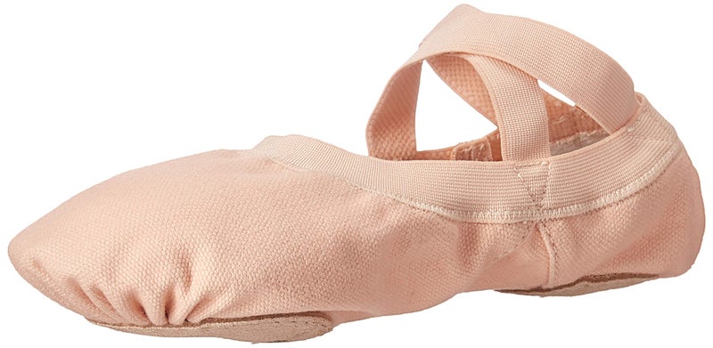 Bloch girls Girls Pro Elastic dance shoes Pink 135 Wide Little Kid US