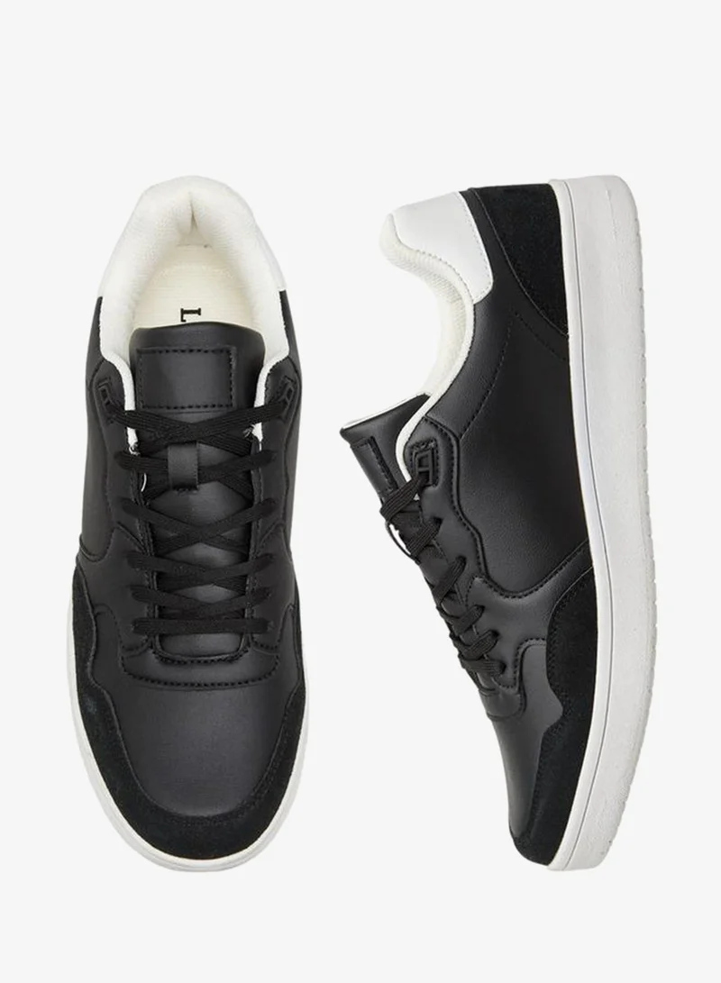 LBL by Shoexpress BLACK Men Lace-Up Sneakers for Men | Best Price UAE
