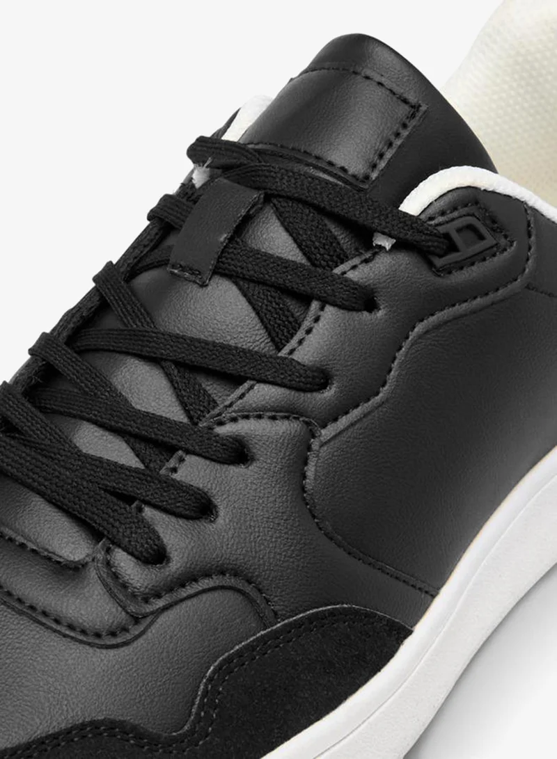 LBL by Shoexpress BLACK Men Lace-Up Sneakers for Men | Best Price UAE