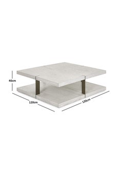 Verrazzano Square Coffee Table, Antique White - pzsku/Z0191A1EAFA9E39C3DBCDZ/45/_/1715495243/7d44d619-7f5d-4986-b018-60a4769799e3