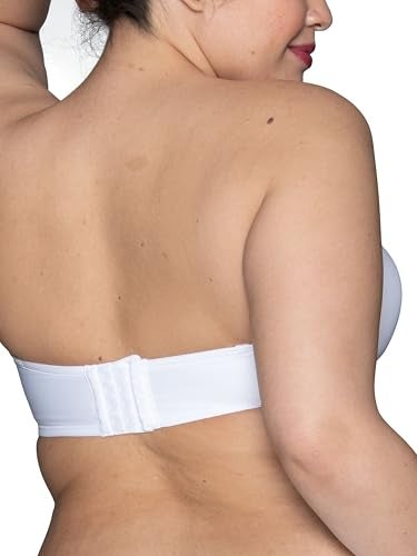 Vanity Fair womens Beauty Back Smoothing Strapless (34b - 44dd) Bra, Star White, 44C US - Image 3