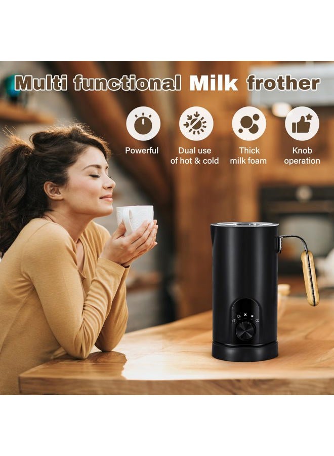 AZTWMYS Milk Frother [Upgraded] (Black) - Image 2