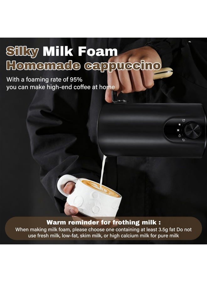AZTWMYS Milk Frother [Upgraded] (Black) - Image 4