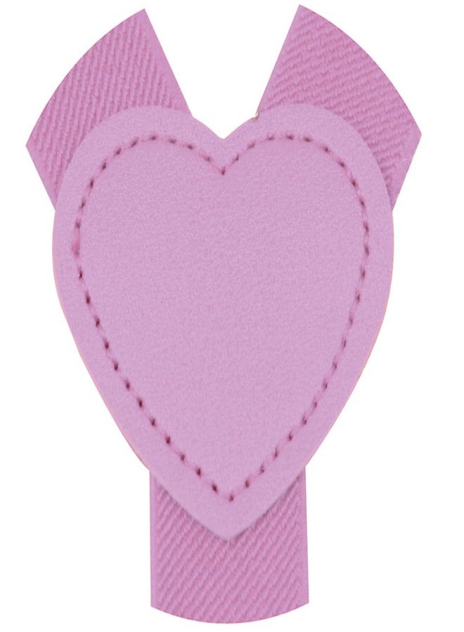 GUCHOL Kids Suspenders for Boys and Girls Adjustable Elastic Peach Heart Suspenders (Pink) - Image 2