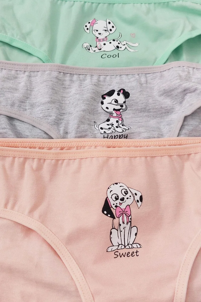 Sensu Girls Cotton 5 Piece Panties Set - Kids2400
